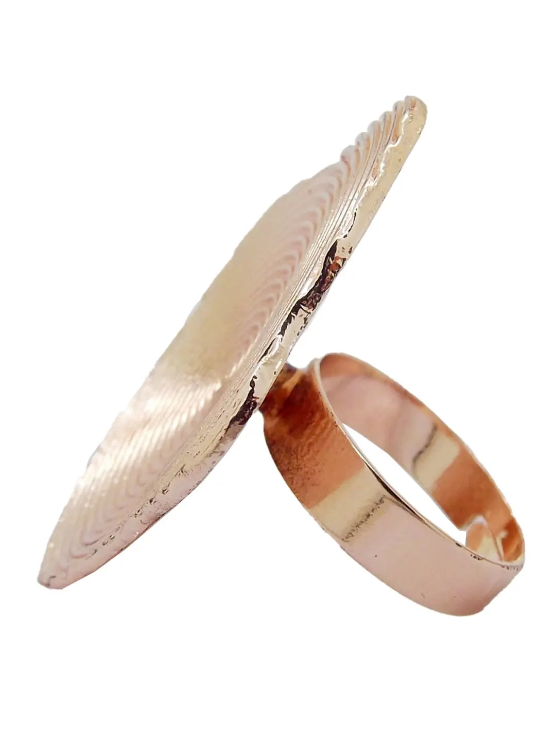 Golden Orbit Ring
